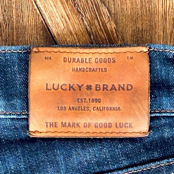 Lucky Brand Men’s 32/30 Straight Leg Jeans Indigo Blue - Picture 7 of 9